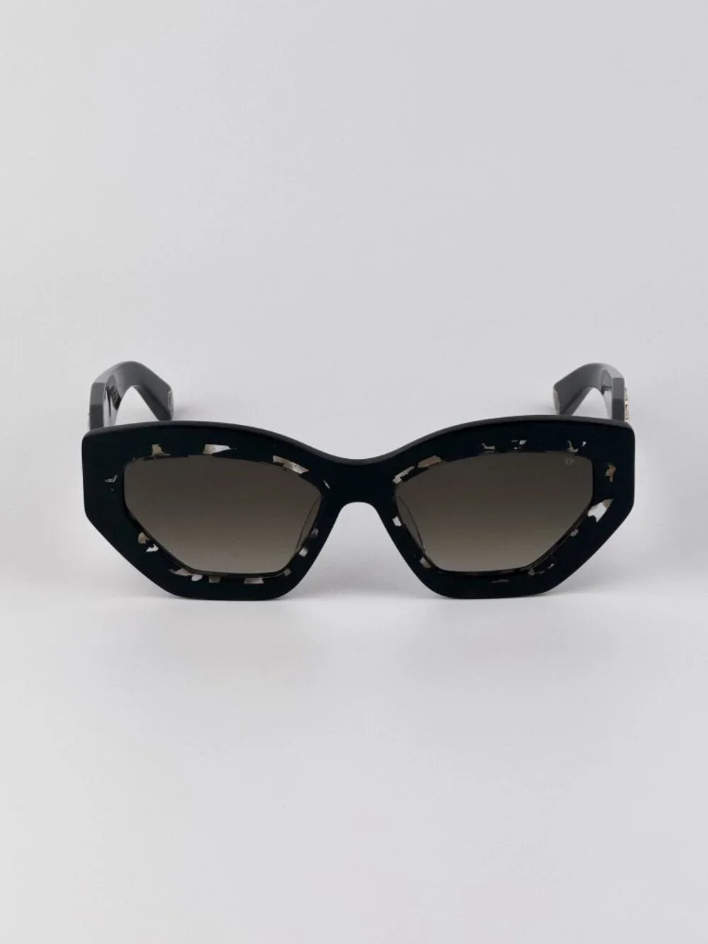 Philipp Plein Women’s Sunglasses Supreme Star Black Green Gradient SPP099M